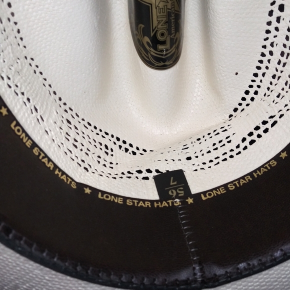 Lone Star Hats Unisex Ivory Straw Cowboy Hat - Picture 9 of 11
